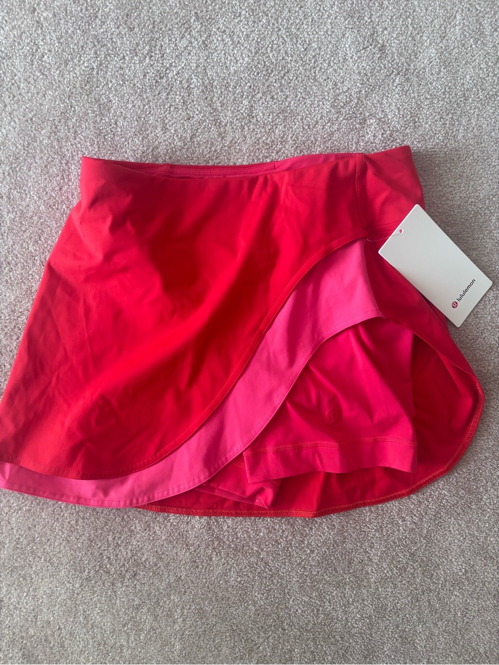 Lululemon Asymmetrical Layered High-Rise. Tennis Skirt